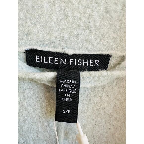 Eileen Fisher Wool Baby Blue Cardigan with pockets Small - Picture 3 of 6